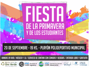 FIESTA DE LA PRIMAVERA - flyer