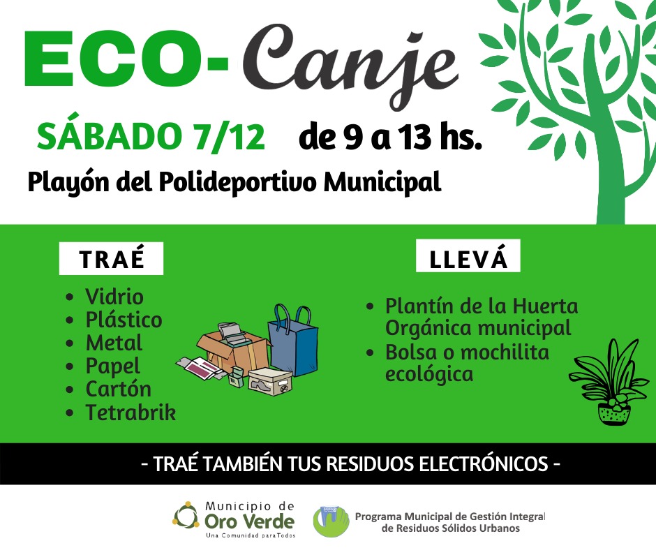 Eco Canje en diciembre