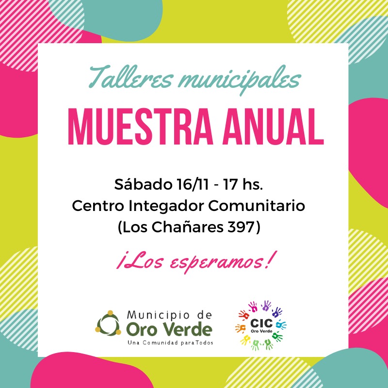 Muestra anual talleres municipales