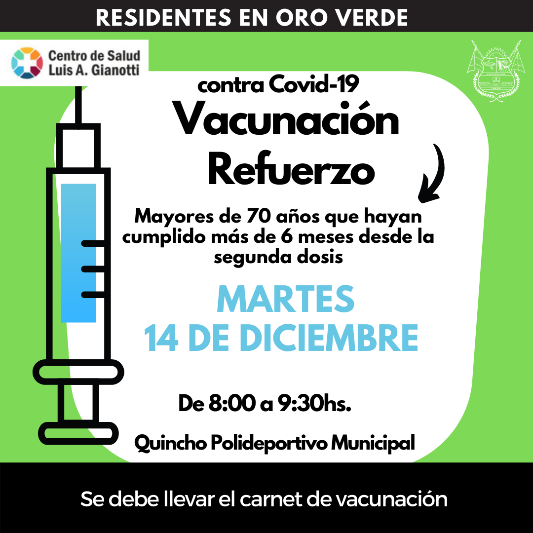 vacunación 14-12-2021