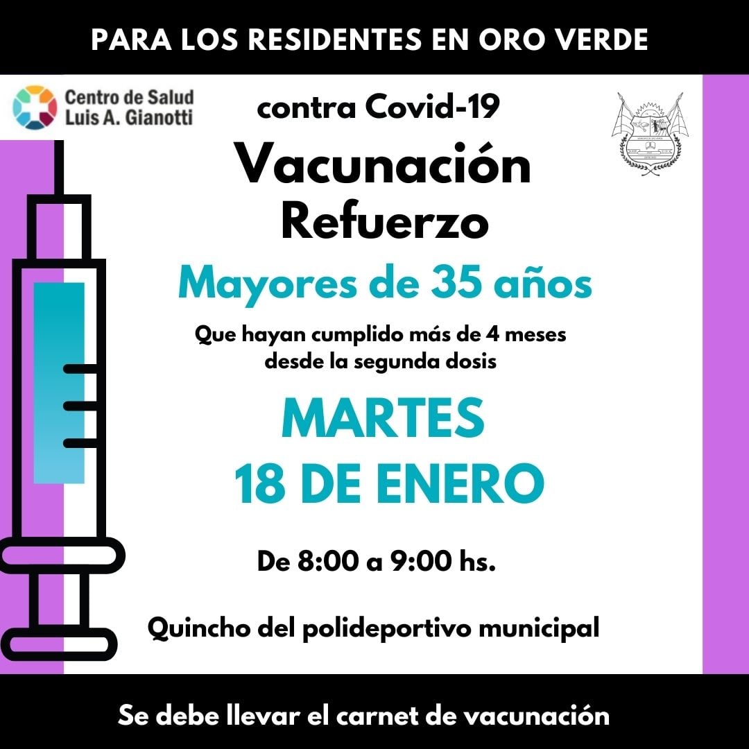 Vacunación 18-1-2021