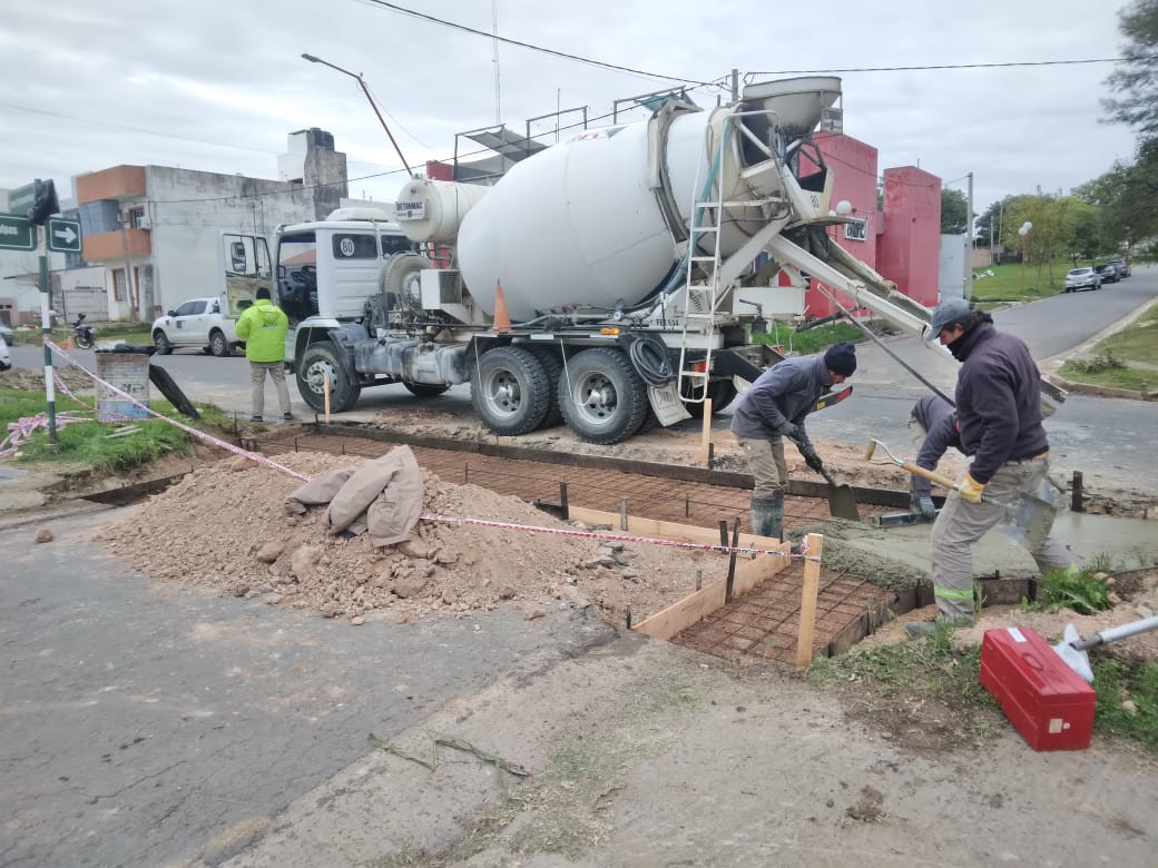 Construcción de badén