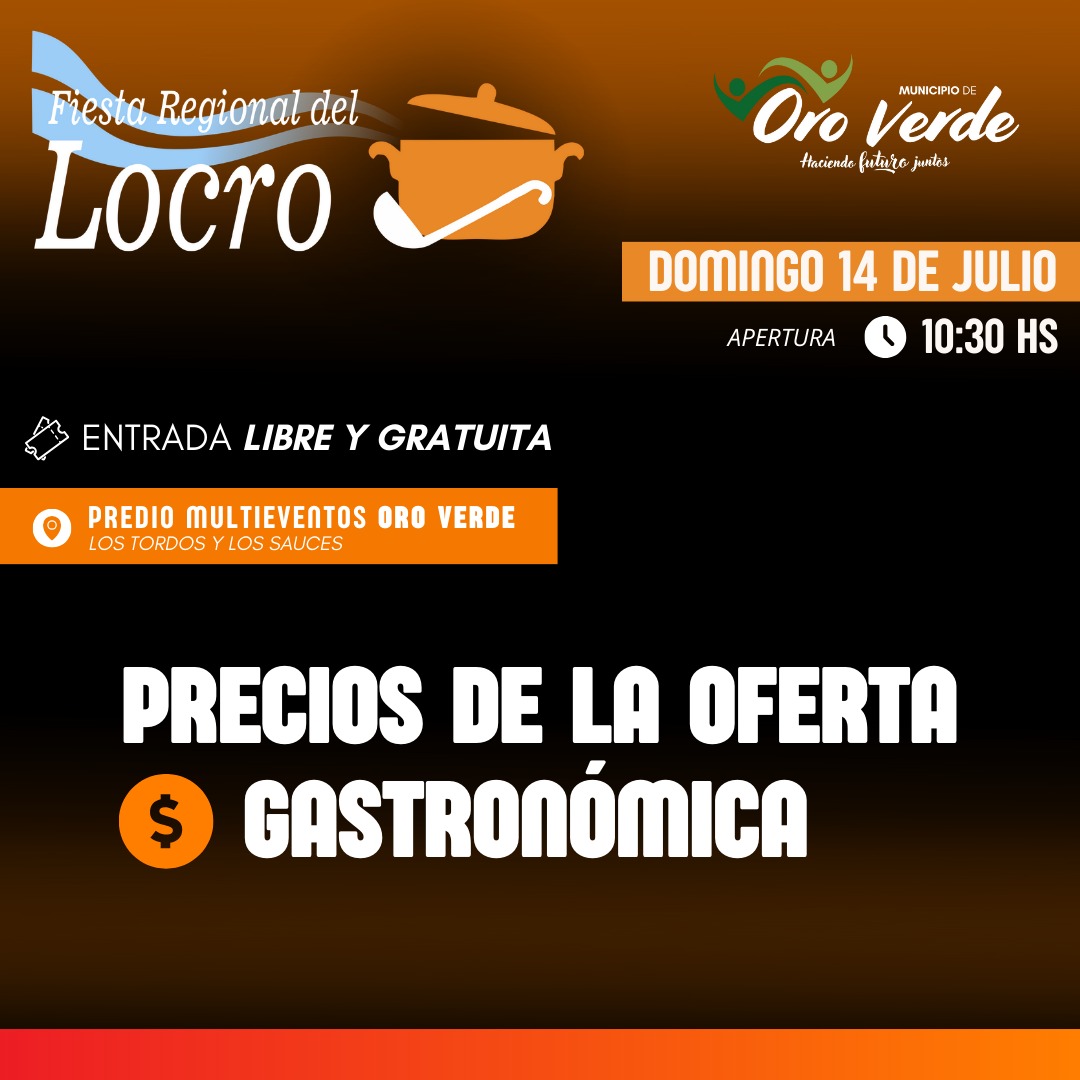 oferta gastronómica –