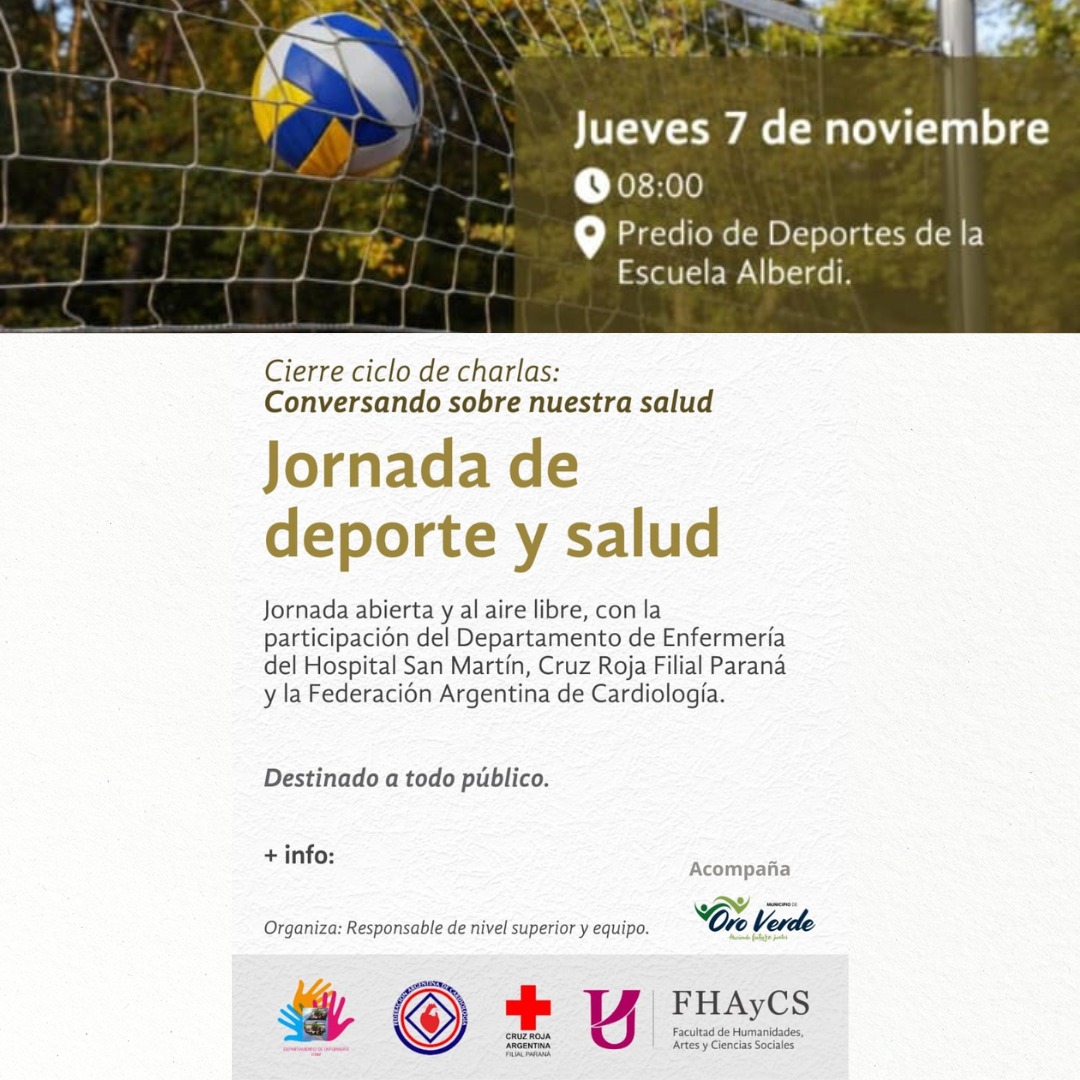 Jornada de deporte y salud