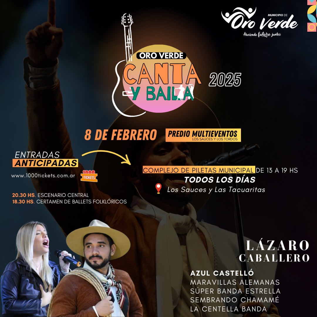Oro Verde canta y baila —