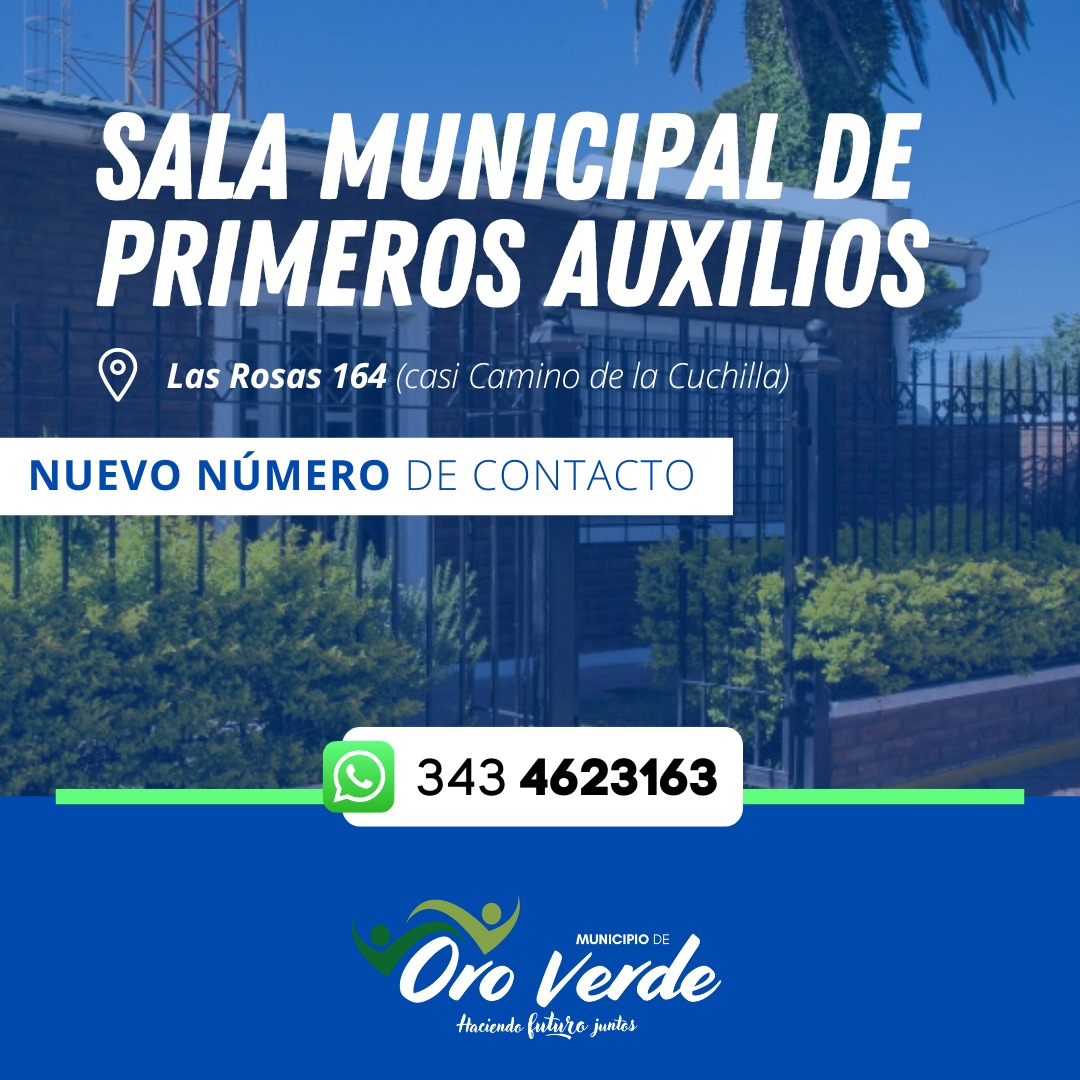 Nuevo número de la Sala de Primeros Auxilios de El Triangular