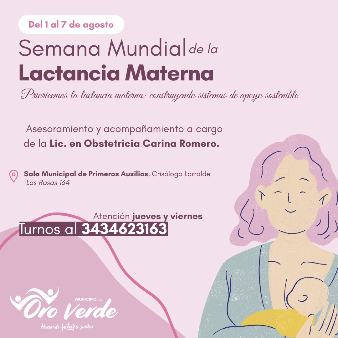 Semana Mundial de la lactancia materna