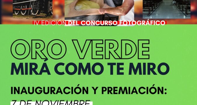 Ganadoras y ganadores de la cuarta edición del concurso fotográfico “Oro Verde, mirá cómo te miro”