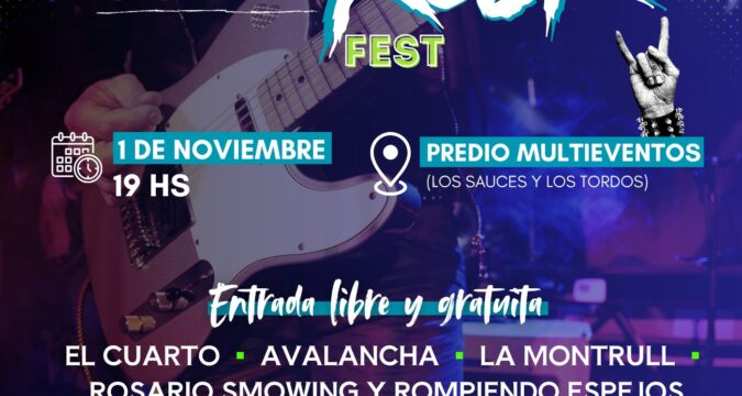 Se acerca la segunda edición de Suena Rock Fest