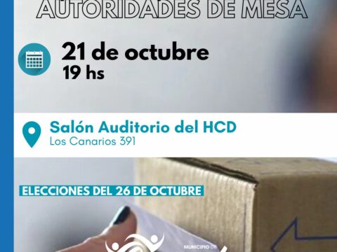 El HCD realiza la capacitación para autoridades de mesa