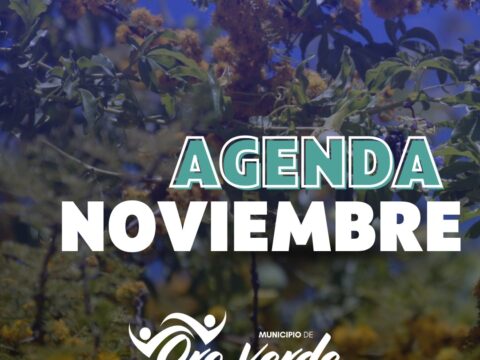 Agenda de actividades del mes