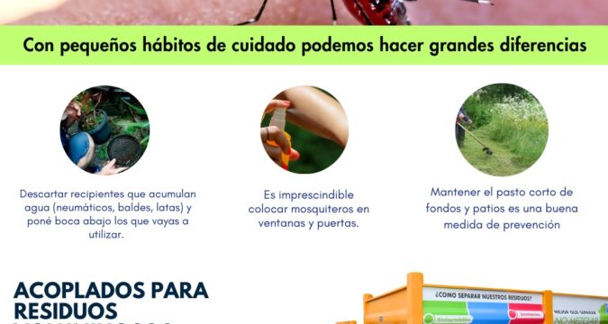 Recomendaciones para la prevención del dengue
