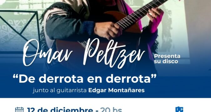 Presentación del disco “De derrota en derrota” de Omar Peltzer