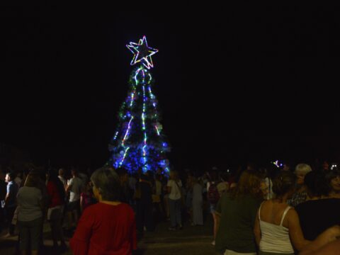 Oro Verde encendió la navidad