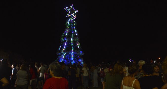 Oro Verde encendió la navidad