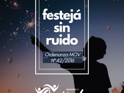 Festejá sin ruido en estas fiestas
