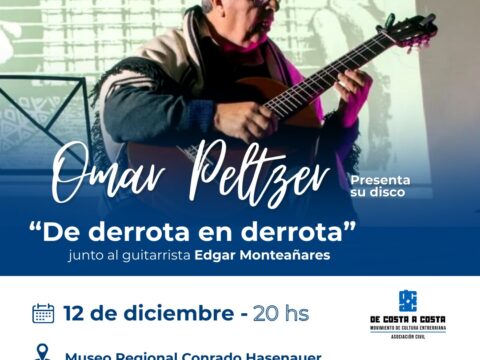 Presentación del disco “De derrota en derrota” de Omar Peltzer