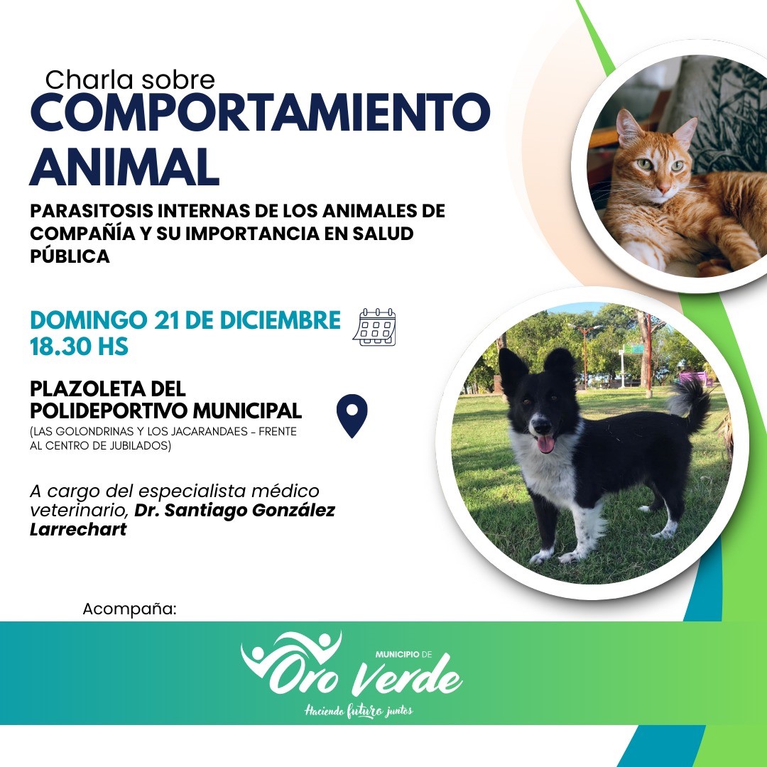 Charla sobre comportamiento animal
