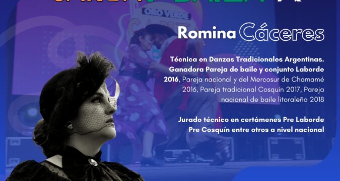 Certamen de Danzas Folclóricas de Oro Verde Canta y baila: presentación del jurado