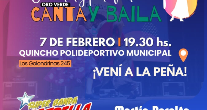 Certamen de Baile y peña previa de Oro Verde Canta y Baila
