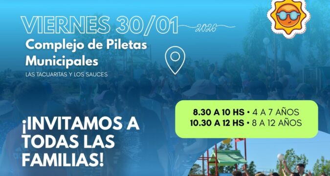 ¡Se viene la Fiesta del Agua!