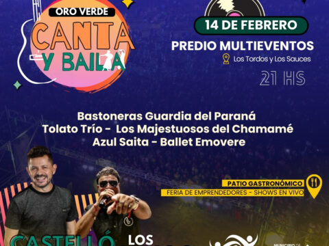 Nueva edición de Oro Verde Canta y Baila