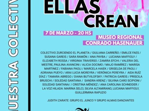 Inauguración de la muestra colectiva “Ellas crean”