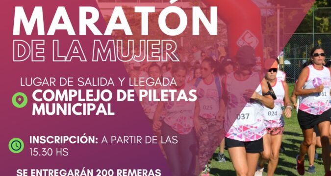 ¡Se viene la Maratón de la Mujer!