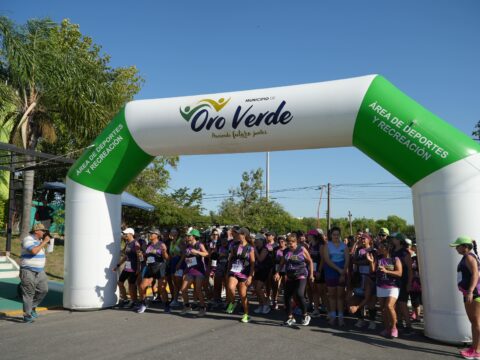 Oro Verde vivió la novena edición de la Maratón de la Mujer