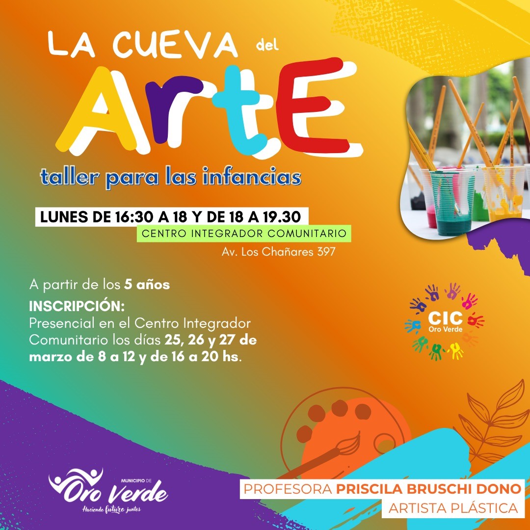 La Cueva del Arte: taller para infancias
