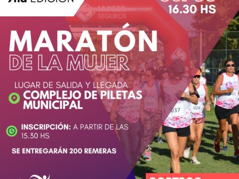 ¡Se viene la Maratón de la Mujer!
