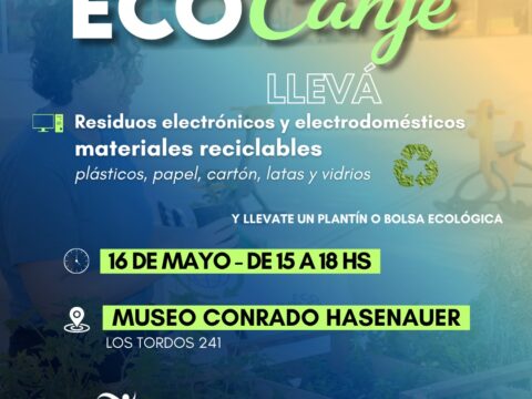 Primer Eco Canje del año y jornada verde