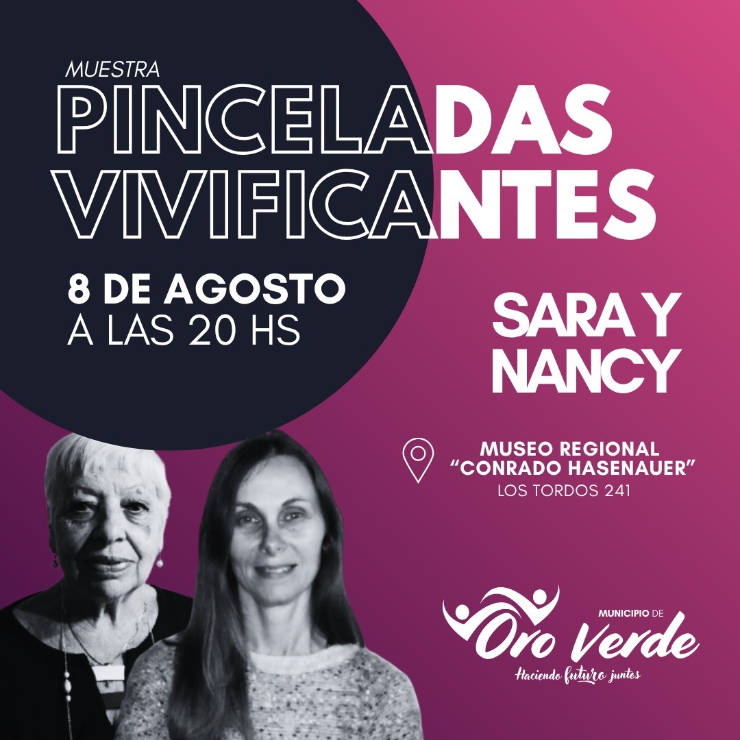Inauguración de la muestra “Pinceladas vivificantes” en el Museo Conrado Haseanuer