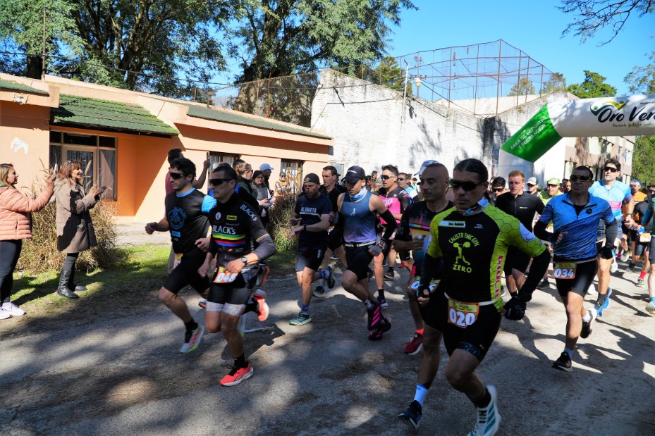 Más de 170 deportistas disfrutaron del Duatlón Rural en Oro Verde