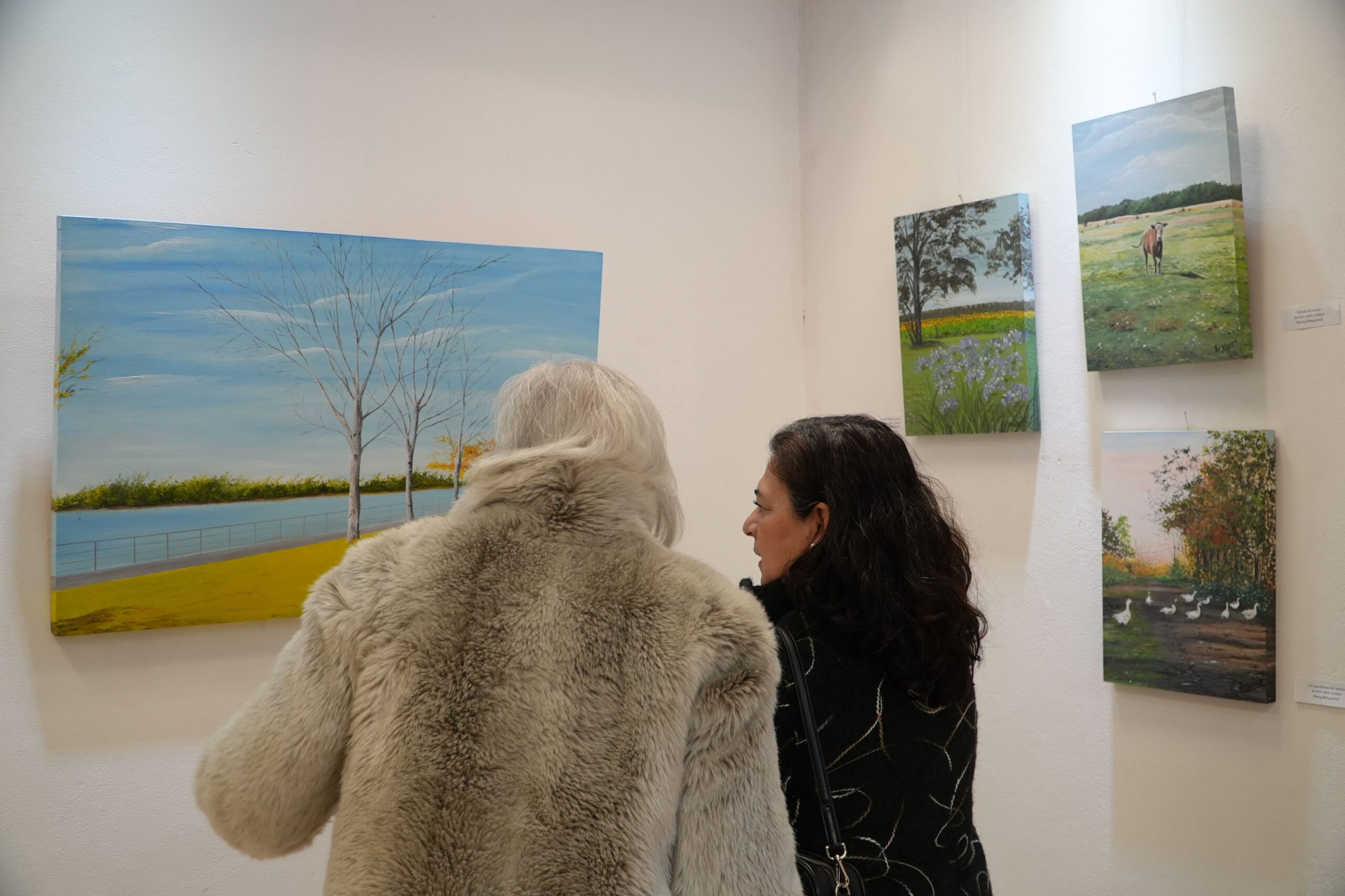 La muestra “Pinceladas vivificantes” ya puede visitarse en el Museo Conrado Hasenauer