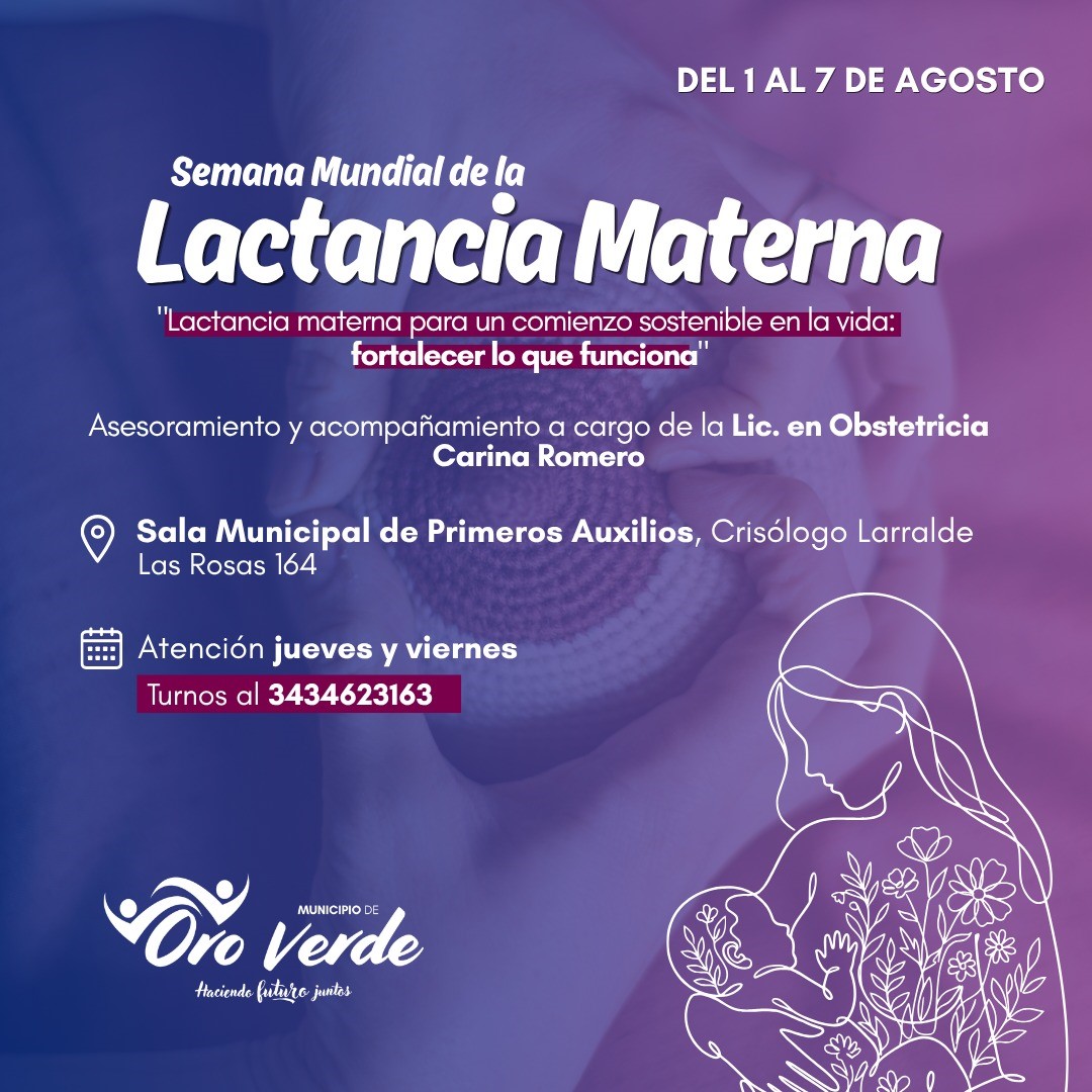 Semana Mundial de la lactancia materna