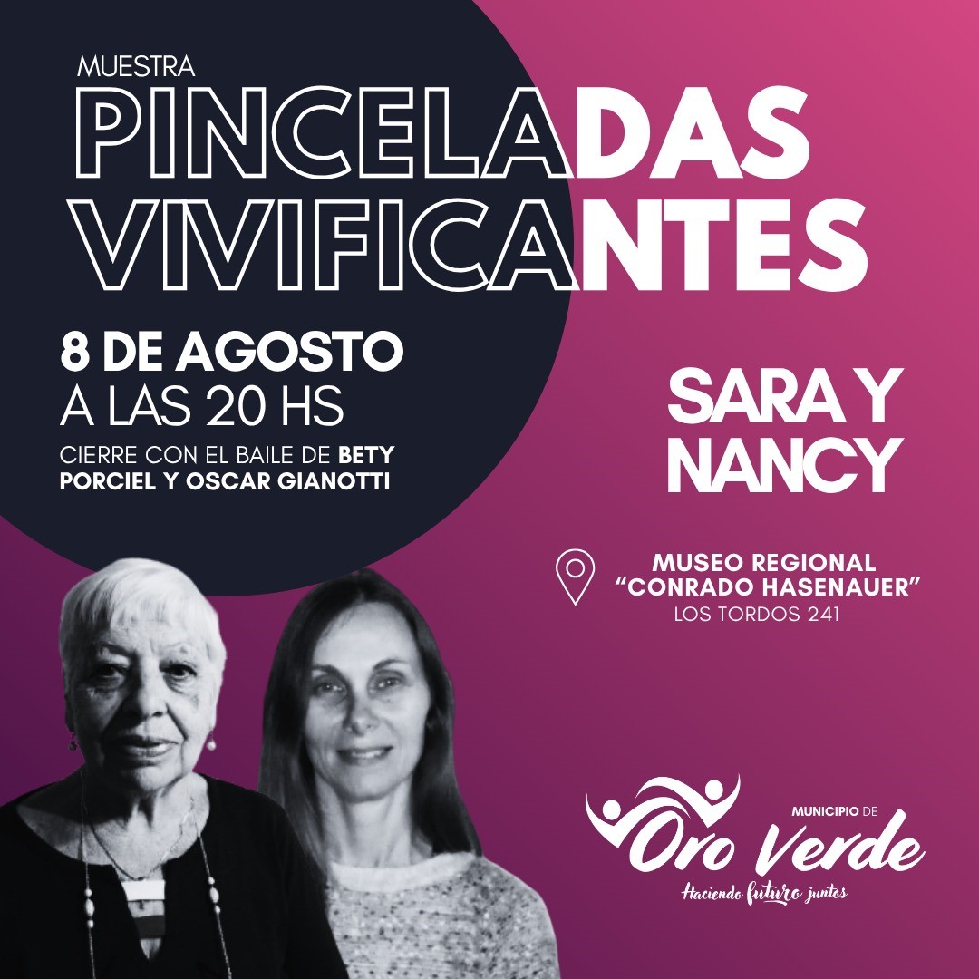 Inauguración de la muestra “Pinceladas vivificantes” en el Museo Conrado Haseanuer