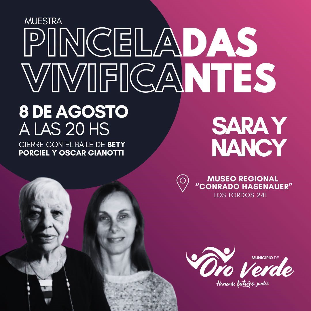 Inauguración de la muestra “Pinceladas vivificantes” en el Museo Conrado Haseanuer