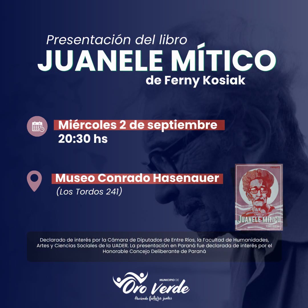 Presentación del libro Juanele Mítico de Ferny Kosiak