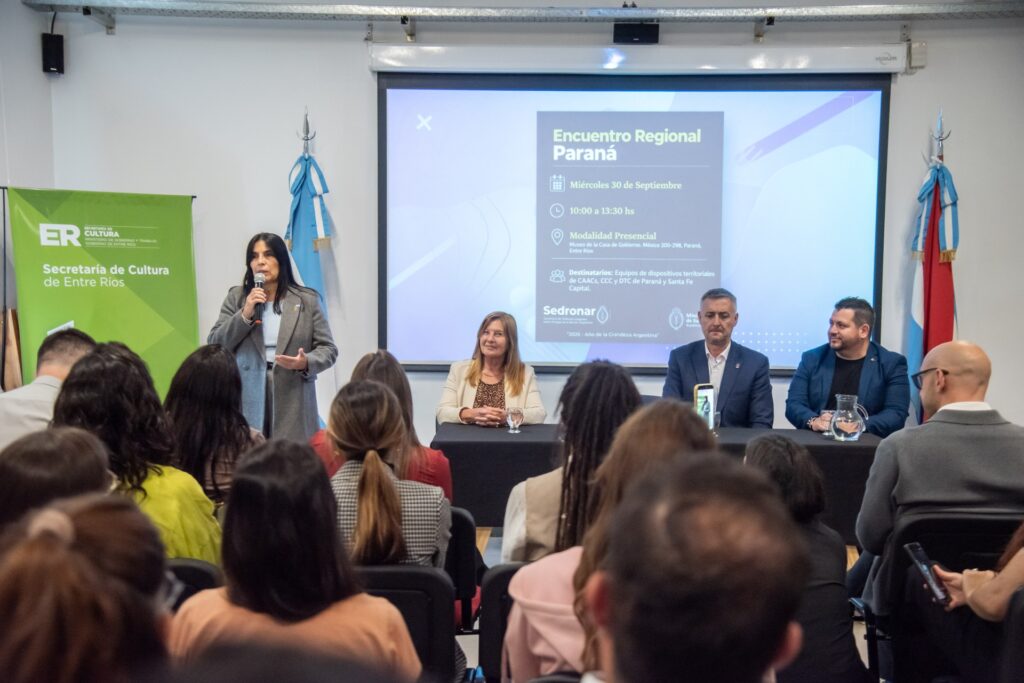 Encuentro Regional de Sedronar: Entre Ríos fortalece el abordaje territorial sobre consumos problemáticos