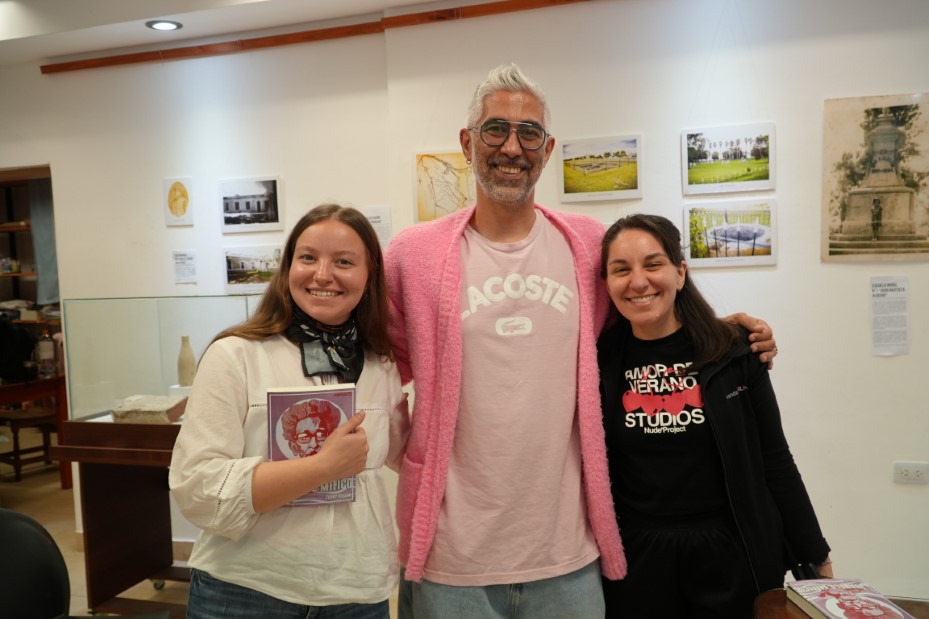 Ferny Kosiak ofreció un taller de escritura abierto y presentó su libro Juanele Mítico en Oro Verde