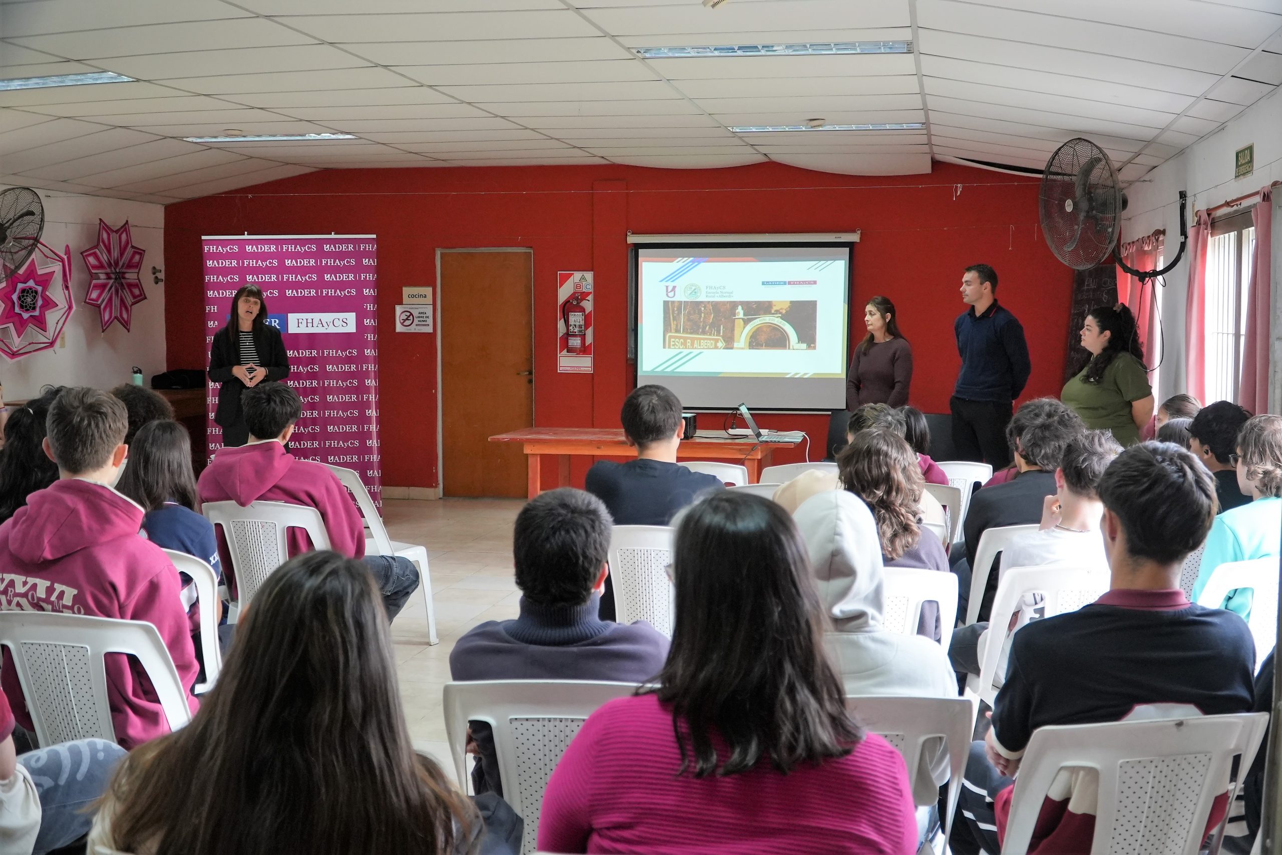 Jornada de difusión de las carreras del Profesorado de Educación Primaria y Primaria con Orientación Rural de la UADER