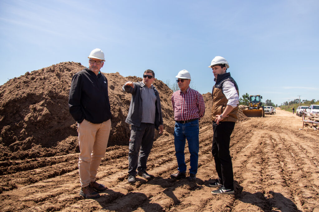 Avanzan las obras de infraestructura vial y escolar en el departamento Federación ejecutadas a través de Cafesg