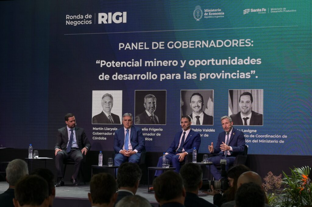 Frigerio destacó el potencial industrial y logístico de Entre Ríos para las grandes inversiones mineras y energéticas